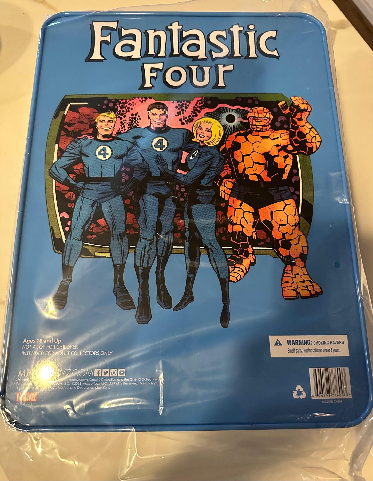 MEZCO FANTASTIC FOUR STEELBOX EDITION IN STOCK !