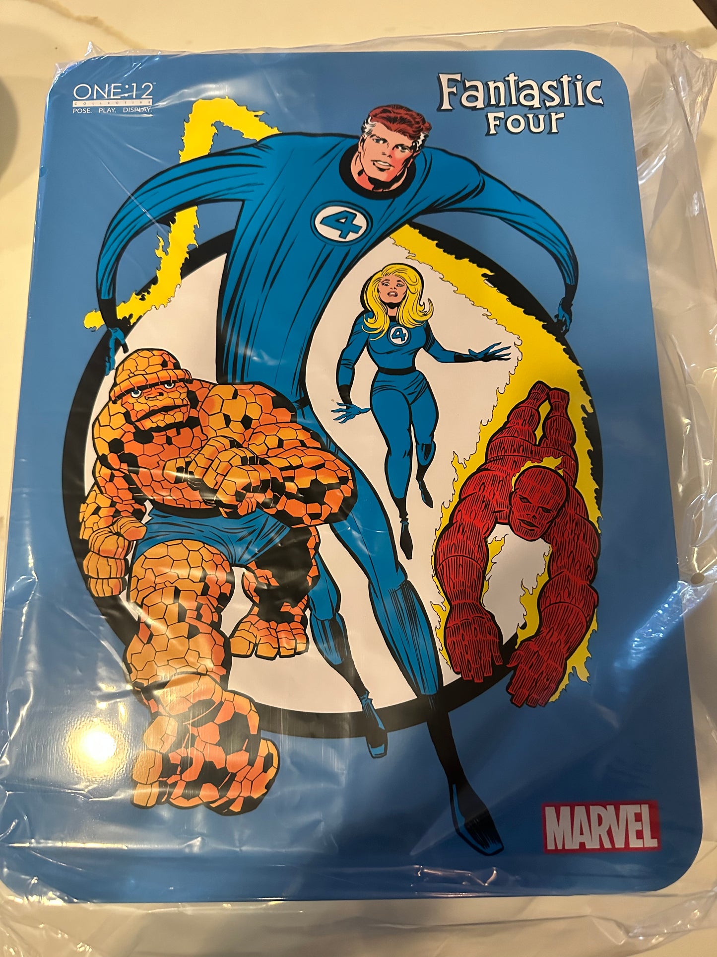 MEZCO FANTASTIC FOUR STEELBOX EDITION IN STOCK !