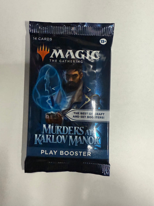 MURDERS KARLOV MANOR PLAY BOOSTER PACK.