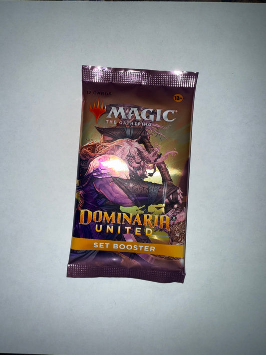 DOMINARIA UNITED SET BOOSTER PACK.