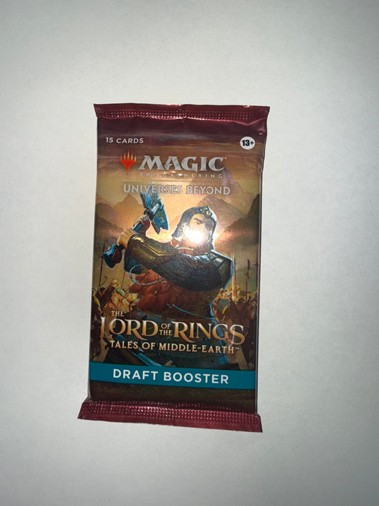 LORD OF THE RINGS DRAFT BOOSTER PACK.