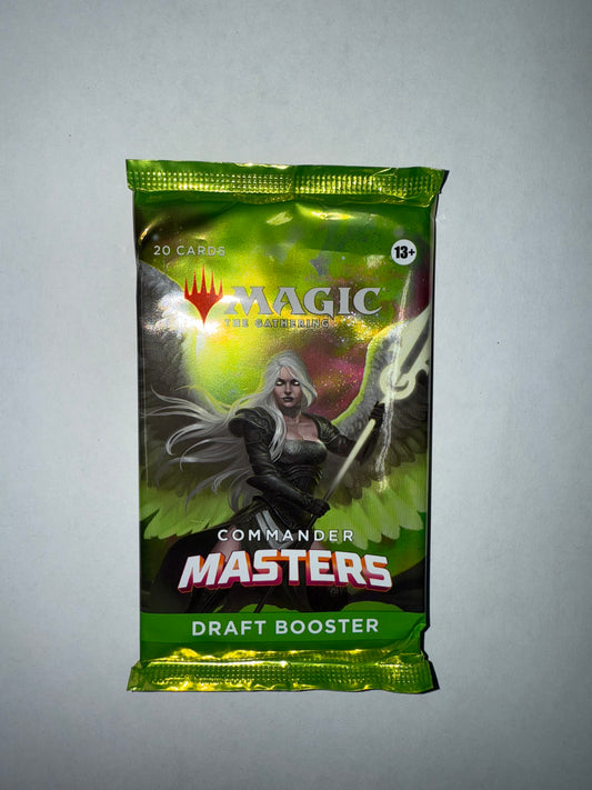 COMMANDER MASTERS DRAFT BOOSTER PACK.