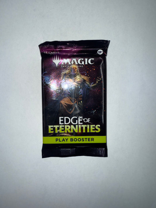 EDGE OF ETERNITIES PLAY BOOSTER PACK.