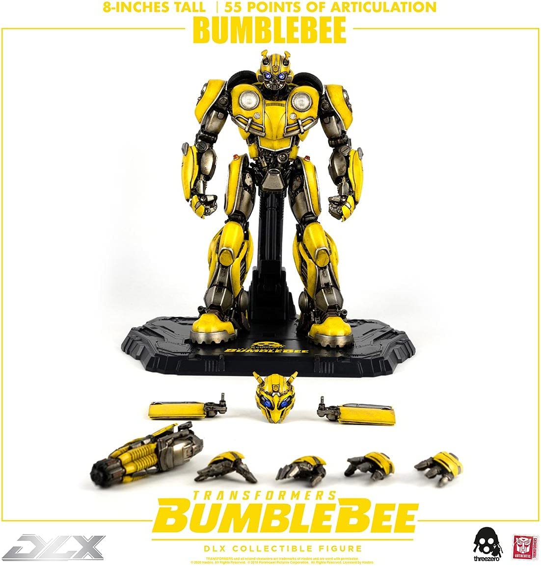 Bumblebee DLX Collectible Figure by Threezero