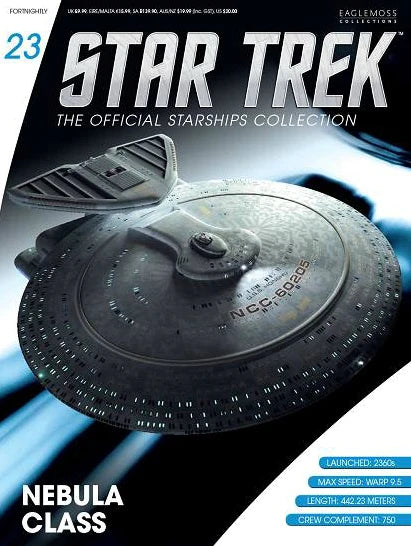 Star Trek: Official Starships Collection Magazine #23: Nebula Class With Ship