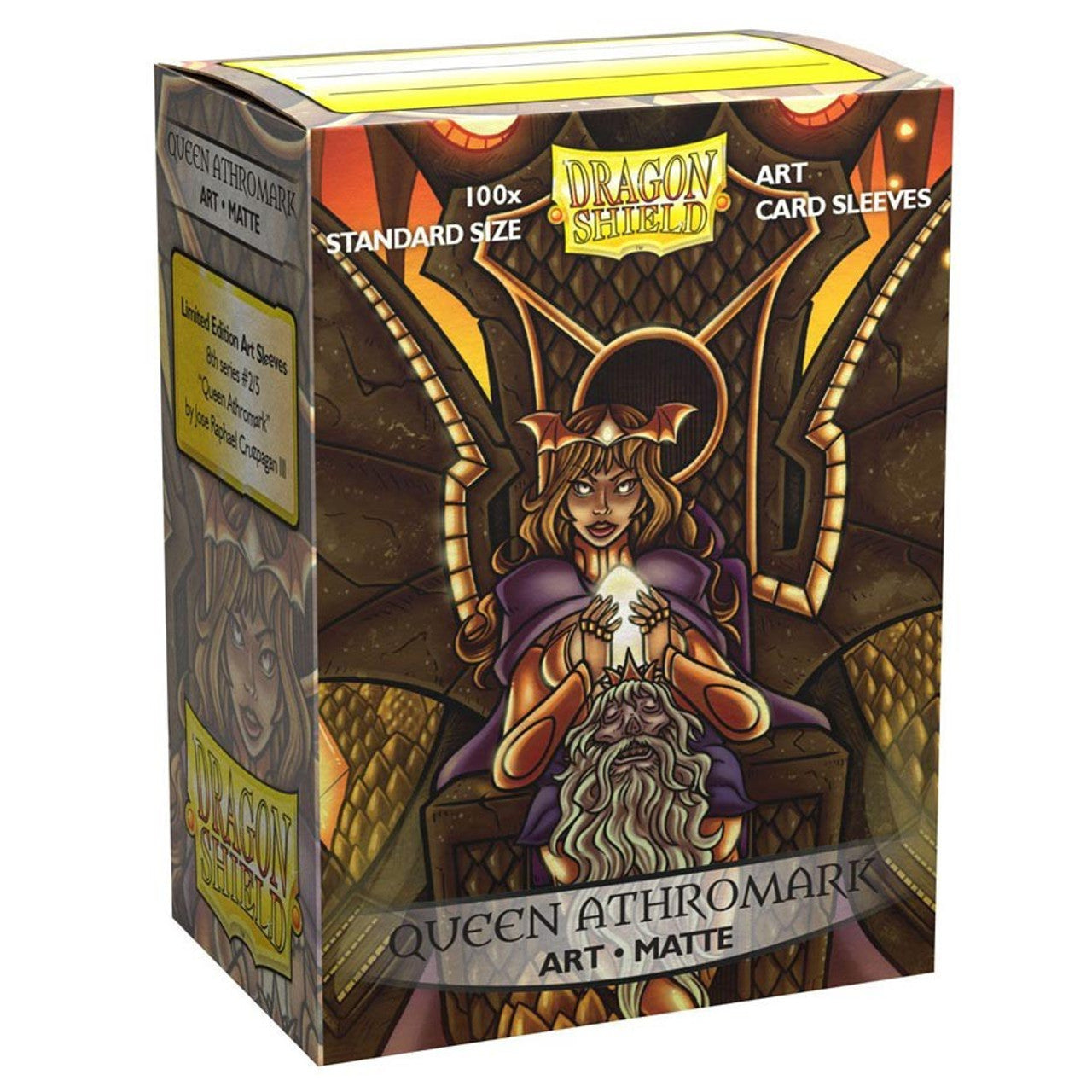 Card Sleeves: Other Printed Sleeves - Dragon Shields: (100) Matte Art - Queen Athromark Portrait
