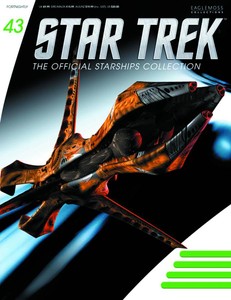 Star Trek: Official Starships Collection Magazine #43: Species 8472 Bioship With Ship