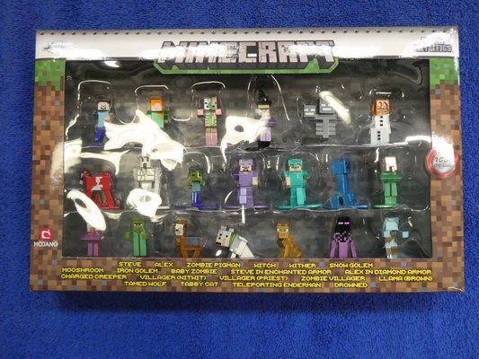 MINECRAFT METAFIGS SET
