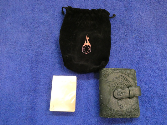 DND BLANK CARDS GREEN MINI PORTFOLIO