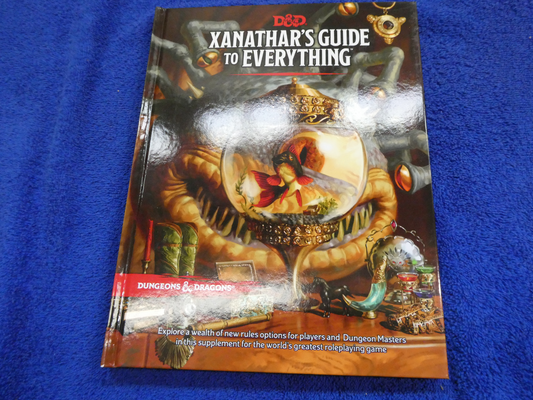 DND XANATHAR'S GUIDE TO EVERYTHING BOOK