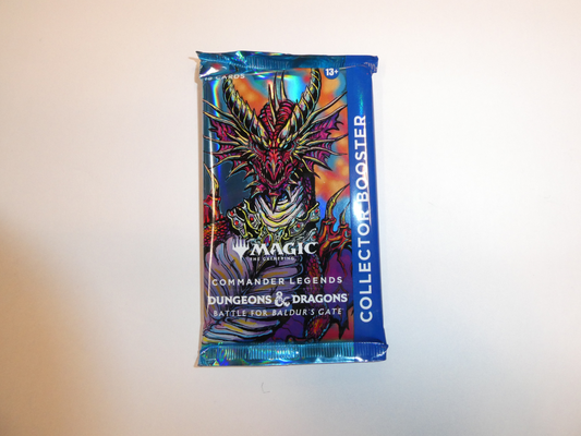 MAGIC THE GATHERING COMMANDER LEGENDS COLLECTOR BOOSTER PACK D&D BFBG
