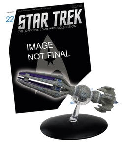 Eaglemoss Star Trek Collection #22 Krenim Temporal Weapon Ship Starship & Mag Eaglemoss Star Trek Collection #22 Krenim Temporal Weapon Ship Starship & Mag