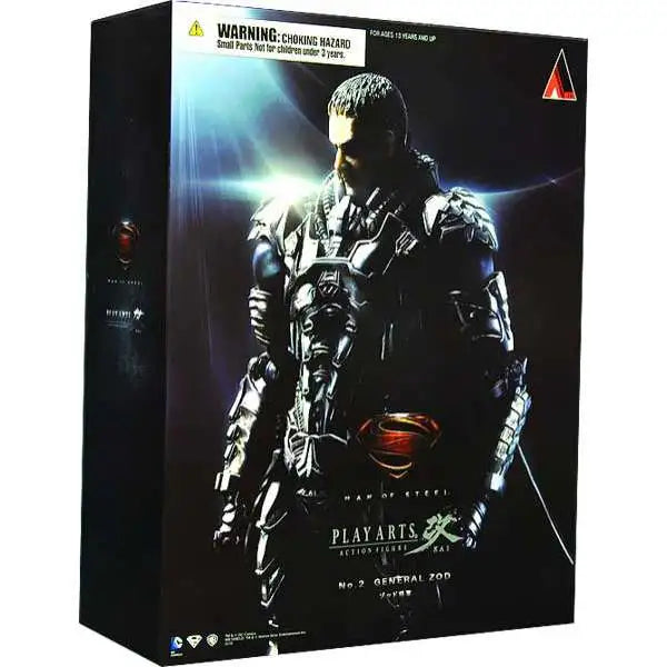 Man Of Steel 8 Inch Action Figure Play Arts Kai Series - General Zod