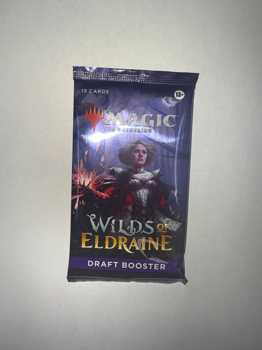 WILDS OF ELDRAINE DRAFT BOOSTER PACK.