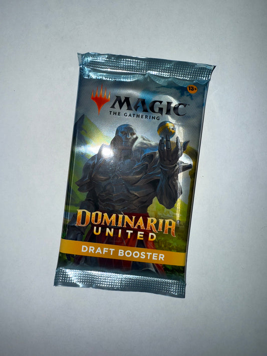 DOMINARIA UNITED DRAFT BOOSTER PACK.