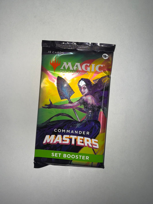 COMMANDER MASTERS SET BOOSTER PACK.