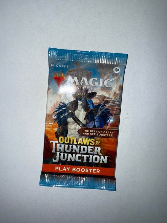 OUTLAWS  OF THUNDER JUNCTION PLAY BOOSTER PACK.