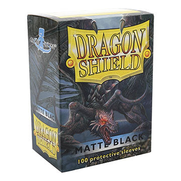 Dragon Shields: Matte Card Sleeves (100): Black