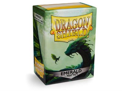 Emerald Matte Dragon Shield (100)