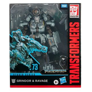 Transformers Studio Series Leader Class Grindor and Ravage