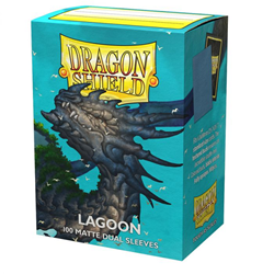Dragon Shields: Matte DUAL Card Sleeves (100): Lagoon