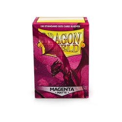 Dragon Shields: Matte Card Sleeves (100): Magenta