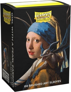 Dragon Shield: Brushed Art Sleeves: Girl with A Pearl Earring (100Ct)