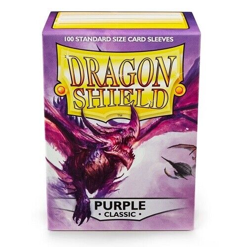 Dragon Shield - Standard Card Sleeves (100): Purple