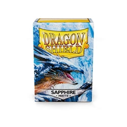 Dragon Shields: Matte Card Sleeves (100): Sapphire