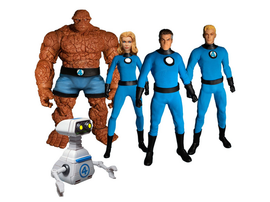 PREORDER MARVEL'S MEZCO ONE:12 COLLECTION FANTASTIC FOUR BOXED SET