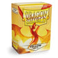 Dragon Shields: Matte Card Sleeves (100): Yellow